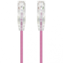 Alogic Alpha 1 m Category 6 Network Cable for Network Device - First End: 1 x RJ-45 Network - Male - Second End: 1 x RJ-45 Network - Male - Gold Plated Connector - LSZH - 28 AWG - Pink C6S-01PNK