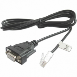 APC by Schneider Electric 2 m DB-9/RJ-45 Data Transfer Cable for UPS, Desktop Computer, Workstation - First End: 1 x RJ-45 Network - Male - Second End: 1 x 9-pin DB-9 Serial - Female AP940-0625A