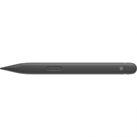 Microsoft Surface Slim Pen 2 Bluetooth Stylus - Plastic - Matte Black - Smartphone, Tablet, Notebook Device Supported 8WX-00005