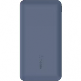 Belkin BOOST↑CHARGE Power Bank - Black - For Smartphone, iPad, Apple Watch, iPhone - 10000 mAh - 3 x USB - Black BPB011BTBL