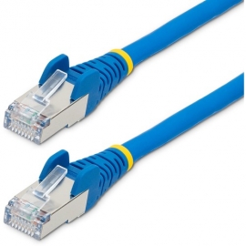 StarTech.com 7 m Category 6a Network Cable for Network Device - 1 Pack - First End: 1 x RJ-45 Network - Male - Second End: 1 x RJ-45 Network - Male - 10 Gbit/s - Patch Cable - Shielding - Gold Plated Contact - LSZH - 27 AWG - Blue NLBL-7M-CAT6A-PATCH