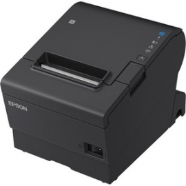 Epson TM-T88VII -612 Desktop Direct Thermal Printer - Monochrome - Receipt Print - Ethernet - With Cutter - Black - 500 mm/s Mono - 180 dpi - 80 mm Label Width - ESC/POS, ePOS Emulation - For PC, Android, iOS, Mac, SPARC C31CJ57652