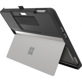 Kensington BlackBelt Rugged Carrying Case Microsoft Surface Pro 9 Tablet - Black - Drop Resistant, Heat Resistant - Elastic Body - Hand Strap, Handle K96541WW