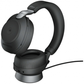 Jabra Evolve2 85 Wireless Over-the-head Stereo Headset - Black - Binaural - Supra-aural - Bluetooth 28599-999-889