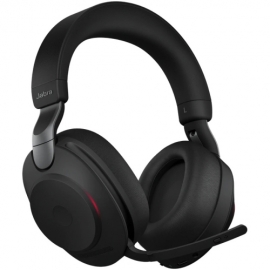 Jabra Evolve2 85 Wireless Over-the-head Stereo Headset - Black - Binaural - Supra-aural - Bluetooth 28599-989-889