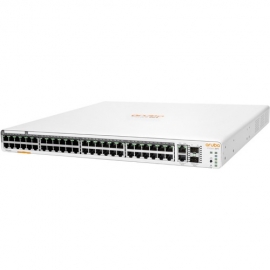 HPE Aruba Instant On 1960 48 Ports Manageable Ethernet Switch - 10 Gigabit Ethernet, Gigabit Ethernet - 10GBase-T, 10GBase-X, 10/100/1000Base-T - 2 Layer Supported - Modular - 100 W Power Consumption - 600 W PoE Budget - Optical Fiber, Twisted Pair -  JL8