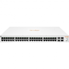 HPE Aruba Instant On 1930 48 Ports Manageable Ethernet Switch - Gigabit Ethernet, 10 Gigabit Ethernet - 10/100/1000Base-T, 10GBase-X - 4 Layer Supported - Modular - 465.60 W Power Consumption - 370 W PoE Budget - Optical Fiber, Twisted Pair - PoE Port JL6