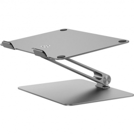 Alogic Elite Height Adjustable Notebook Stand - Desk - Aluminium Alloy - Space Gray AALNBS-SGR