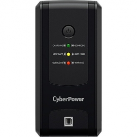 CyberPower Line-interactive UPS - 850 VA/425 W - Tower - AVR - 6 Hour Recharge - 230 V AC Input - 220 V AC, 230 V AC, 240 V AC Output - 3 x Schuko - Single Phase UT850EG