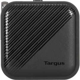Targus AC Adapter - Universal Adapter - USB - USB Type-C - For Notebook, Mobile Phone - 120 V AC, 230 V AC Input - Black APA803GL
