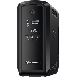 CyberPower PFC Sinewave CP900EPFCLCDA Line-interactive UPS - 900 VA/540 W - Tower - AVR - 8 Hour Recharge - 1 Minute Stand-by - 230 V AC Input - 230 V AC Output - 6 x AU - Single Phase CP900EPFCLCDA