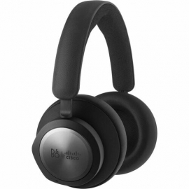 Cisco 980 Wired/Wireless Over-the-head, Over-the-ear Stereo Headset - Black Anthracite - Binaural - Circumaural - 365.8 cm - Bluetooth - 24 Ohm - 20 Hz to 20 kHz - 120 cm Cable - MEMS Technology, Uni-directional Microphone - Noise Canceling - USB Type A, 