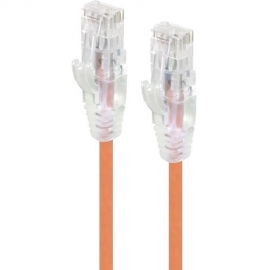 Alogic 2 m Category 6 Network Cable for Network Device - First End: 1 x RJ-45 Network - Male - Second End: 1 x RJ-45 Network - Male - Patch Cable - Gold Plated Connector - 28 AWG - Orange C6S-02ORN