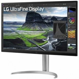 LG UltraFine 32UQ850V-W 32" Class 4K UHD LCD Monitor - 16:9 - White - 32" Viewable - In-plane Switching (IPS) Technology - 3840 x 2160 - FreeSync - 400 cd/m² - 5 ms - Speakers - HDMI - DisplayPort - USB Hub 32UQ850V-W
