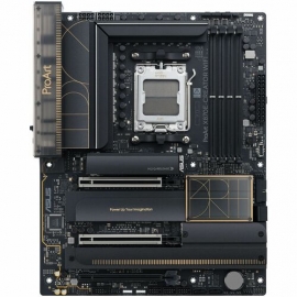 Asus ProArt X870E-CREATOR WIFI Gaming Desktop Motherboard - AMD X870E Chipset - Socket AM5 - ATX - Ryzen 7 Processor Supported - 192 GB DDR5 SDRAM Maximum RAM - DIMM, UDIMM - 4 x Memory Slots - Gigabit Ethernet - 2.5Gigabit Ethernet - IEEE 802.11be - HDMI