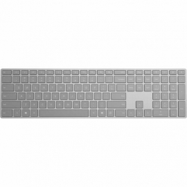 Microsoft Surface Keyboard - Wireless Connectivity - Grey - Bluetooth/RF - 4.1 - 15.24 m - 2.40 GHz Volume Up, Volume Down, Mute, Play/Pause, Back, Forward Hot Key(s) - Windows 11 Home, Windows 11 Pro, Windows 10, Windows 8.1, Windows 8, Windows 10 Mobil