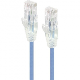 Alogic Alpha 1 m Category 6 Network Cable for Network Device - First End: 1 x RJ-45 Network - Male - Second End: 1 x RJ-45 Network - Male - Gold Plated Connector - LSZH - 28 AWG - Blue C6S-01BLUR
