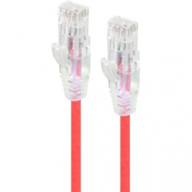 Alogic Alpha 1.50 m Category 6 Network Cable for Network Device - First End: 1 x RJ-45 Network - Male - Second End: 1 x RJ-45 Network - Male - Patch Cable - Gold Plated Connector - LSZH - 28 AWG - Red C6S-1.5RED