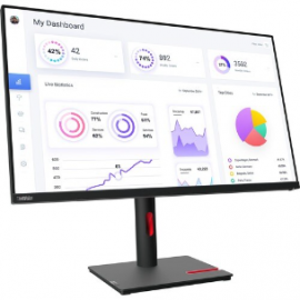 Lenovo ThinkVision T32p-30 31.5" UHD monitor IPS 3840 x 2160 16:9 Anti-Glare DP/HDMI/USB-C input# Audio out 4xUSB3.2 Gen1 hub Height Adj/Tilt/Swivel/Pivot 3Y warranty 63D2GAR1AU