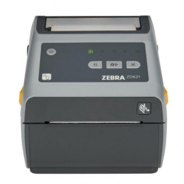 Zebra DIRECT THERMAL PRINTER ZD621 300 DPI USB USB HOST ETHERNET SERIAL BTLE5 APAC CORD BUNDLE EU UK AUS JP SWISS FONT EZPL ZD6A043-D0PF00EZ