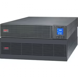 APC by Schneider Electric Easy UPS SRV6KRILRK Double Conversion Online UPS - 6 kVA/6 kW - 2U Rack-mountable - 3 Hour Recharge - 230 V AC Input - 220 V AC Output - 1 x Terminal Block - Single Phase - Serial Port SRV6KRILRK