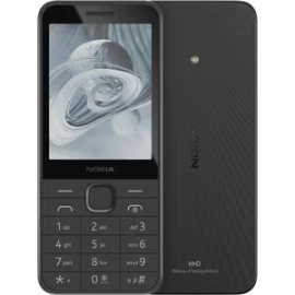 Nokia 215 4G (2024) 128 MB Feature Phone - 2.8" TFT LCD QVGA 240 x 320 - Cortex A71 GHz - 64 MB RAM - 4G - Black - Bar - UNISOC T107 (22 nm) SoC - 2 SIM Support - SIM-free - 1450 mAh Battery - VoLTE Supported 1GF026CPA2L05
