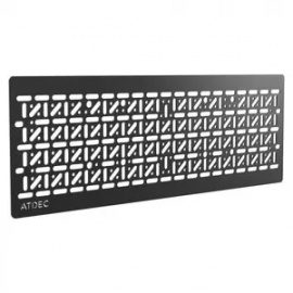 Atdec Utility Panel 465x120 black AC-AP-4612