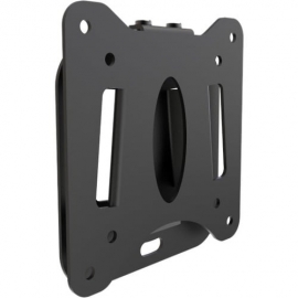Atdec AD-30100-WF low profile fixed wall mount - capacity to 30kg (66lb) - Black AD-30100-WF