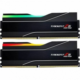 G.SKILL Trident Z5 Neo RGB RAM Module for Motherboard - 64 GB (2 x 32GB) - RGB - DDR5-6000/PC5-48000 DDR5 SDRAM - 6000 MHz - CL36 - 1.35 V - Non-ECC - Unbuffered - Lifetime Warranty F5-6000J3636F32GX2-TZ5NR