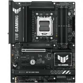 TUF B850-PLUS WIFI Gaming Desktop Motherboard - AMD B850 Chipset - Socket AM5 - ATX - Ryzen 7 Processor Supported - 192 GB DDR5 SDRAM Maximum RAM - DIMM, UDIMM - 4 x Memory Slots - Gigabit Ethernet - 2.5Gigabit Ethernet - IEEE 802.11be - HDMI - DisplayPor