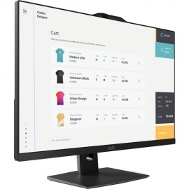 Msi Modern AM272P 12M AIO Black - 27in Non-Touch - i5-1235U - 16GB RAM - 1TB SSD - WiFi6 - Webcam - Height Adjustable - Wired KB&M - Windows 11 Pro - 3Y Onsite MODERN AM272P 12M-1052AU