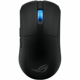 Asus ROG Harpe Ace Mini is an ultralight 49-gram semi-symmetrical 8K Hz wireless polling rate gaming mouse with a shape approved by pro FPS players. ROG HARPE ACE MINI BLACK