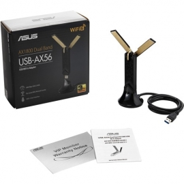 ASUS USB-AX56 AX1800 USB3.0 DUALBAND WIRELESS ADAPTER 3Y USB-AX56