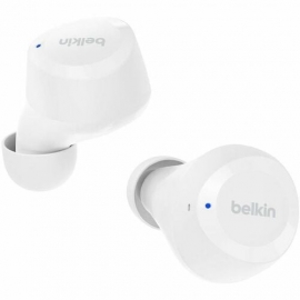 Belkin SoundForm Bolt True Wireless Earbud Stereo Earset - White - Binaural - In-ear - 1000 cm - Bluetooth AUC009FQWHV2