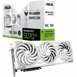 ASUS TUF Gaming GeForce RTX 5070 Ti 16GB GDDR7 OC White Edition TUF-RTX5070TI-O16G-WHITE-GAMING