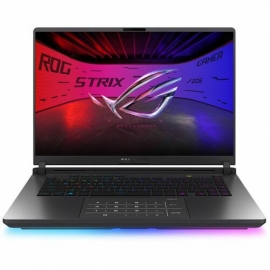 Asus ROG Strix G16 G615 G615LR-S5128W 16" Gaming Notebook - WQXGA - Intel Core Ultra 9 275HX - 32 GB - 1 TB SSD - Intel Chip - 2560 x 1600 - Windows 11 Home - NVIDIA GeForce RTX 5070 Ti with 12 GB - Nebula, In-plane Switching (IPS) Technology - Front Cam