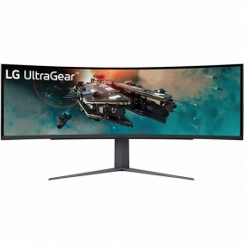 LG UltraGear 49GR85DC-B 49" Class Dual Quad HD (DQHD) Curved Screen Gaming LED Monitor - 32:9 - 49" Viewable - Vertical Alignment (VA) - LED Backlight - 5120 x 1440 - 1.07 Billion Colors - FreeSync Premium Pro - 450 cd/m² - 1 ms - HDMI - DisplayPort - VE