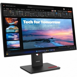 Lenovo ThinkVision T27QD-40 27IN QHD IPS 2560x1440 16:9 AG LBL DP+HDMI+USB-C+DP Out Audio Out USB3.2 hub 96W PD Full-function stand Power+USB-C+DP1.4 cables 3Y warranty 64AAGAR2AU