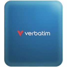 Verbatim SnapBack 2 TB Portable Solid State Drive - External - Blue Metallic - Smartphone, Desktop PC, MAC Device Supported - USB 3.2 Gen 2x2 - 2000 MB/s Maximum Read Transfer Rate 32076