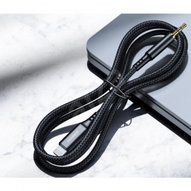 CHOETECH AUX007 Lighteing to 3.5mm Male Audio Cable 1M - Black