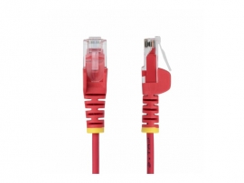 Startech StarTech.com 1m Red Slim CAT6 Ethernet Cable, Snagless, 28AWG, LSZH, LTW N6PAT100CMRDS