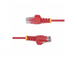 Startech StarTech.com 3m Red Slim CAT6 Ethernet Cable, Snagless, 28AWG, LSZH, LTW N6PAT300CMRDS