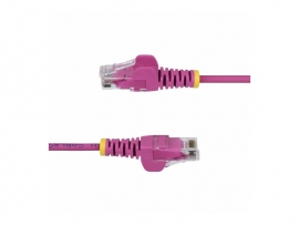 Startech StarTech.com 50cm Pink Slim CAT6 Ethernet Cable, Snagless, 28AWG, LSZH, LTW N6PAT50CMPKS