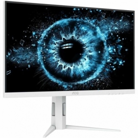 Aoc 27in Fast IPS with Circular-polarized tech QHD Adaptive Sync 0.3ms 320Hz HDR400 HDMI 2.1 DP 1.4 Borderless Normal Stand VESA 100X100mm Q27G4SL/WS