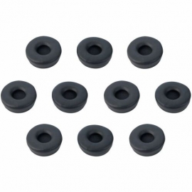 Jabra Engage Ear Cushions - Black - 10 Pieces - Stereo/Mono Headsets 14101-61