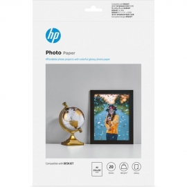 HP Photo A4 20 SHEETS FSC Photo Paper 9RR55A