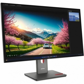 Lenovo ThinkVision P32UD-40 31.5in IPS 3840x2160 1x HDMI 2.1 TMDS 1x DP 1.4 1x Thunderbolt 4 Cam Speaker Tilt Swivel Pivot Height Adj Stand 1x USB-B 4x USB-A 1x USB-C 3Y Warranty 64A8GAR2AU