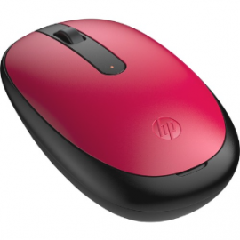 HP 240 Mouse - Bluetooth - Optical - 3 Button(s) - Empire Red - Wireless - 1600 dpi - Scroll Wheel - Symmetrical 43N05AA
