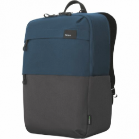 Targus Sagano EcoSmart TBB63402GL Carrying Case (Backpack) for 39.6 cm (15.6") to 40.6 cm (16") Notebook - Blue - Polyethylene Terephthalate (PET), Mesh, Woven Fabric, Plastic Body - Shoulder Strap, Trolley Strap - 475 mm Height x 314.7 mm Width x 149 TBB