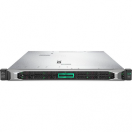 HPE ProLiant DL360 G10 1U Rack Server - 1 x Intel Xeon Silver 4208 2.10 GHz - 32 GB RAM - Serial ATA, 12Gb/s SAS Controller - Intel C621 Chip - 2 Processor Support - 1.54 TB RAM Support - Up to 16 MB Graphic Card - Gigabit Ethernet - 8 x SFF Bay(s) -  P56